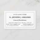 Search for health business cards Doctor