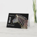 Search for zebra birthday cards Animals
