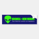 Search for crashed bumper stickers Alien