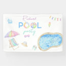 Search for pool party decor Watercolor