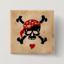 Search for skull heart badges Crossbones