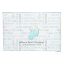 Search for turquoise pillowcases Typography