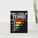 Search for funny tennis cards Player