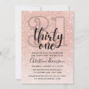 Search for 31st birthday invitations Modern