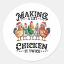Search for santa chicken stickers Matching