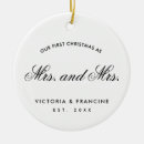 Search for lesbian first christmas tree decorations Mrs and mrs