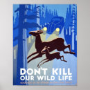 Search for vintage wildlife posters Deer