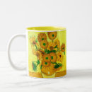 Search for van gogh sunflowers mugs Yellow