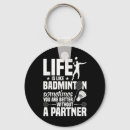 Search for badminton player key rings Vintage