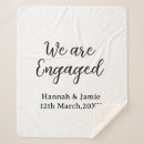 Search for wedding date blankets Calligraphy typography elegant