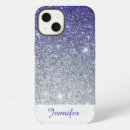 Search for blue ombre cases Purple glitter