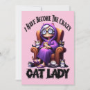 Search for crazy cat lady cards Old