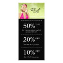 Search for woman rack cards Salon