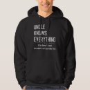 Search for uncle hoodies Humour