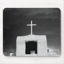 Search for black santa mousepads Black and white