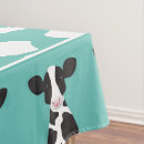 Search for cow tablecloths Illustration