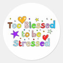Search for no stress stickers Text