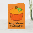 Search for happy granddaughter halloween cards Pumpkin