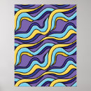 Search for retro geometric patterns posters Vintage aesthetic