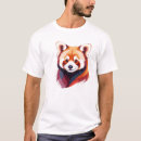 Search for red panda art tshirts Nature