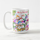 Search for funny snowman cartoon mugs Merry christmas
