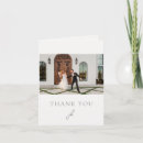 Search for monogrammed photo cards Elegant