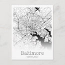 Search for baltimore city postcards Map