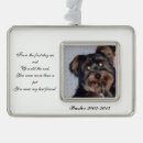 Search for pet memorial ornaments Pets
