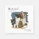 Search for cat wedding napkins Modern