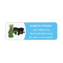 Search for big cat return address labels Black panther