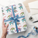 Search for dinosaurs wrapping paper Pink