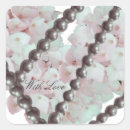 Search for romantic flower stickers Pink