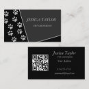 Search for dog paw print business cards Pattern
