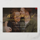 Search for real foil wedding invitations Minimalist