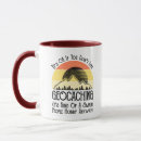 Search for geocacher mugs Treasure hunting