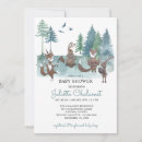 Search for rustic woodland animals baby shower invitations Cute