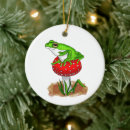 Search for toad christmas tree decorations Frog