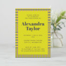 Search for lime yellow invitations Bright