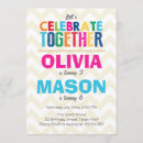 Search for twin birthday Twins party