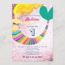 Search for mermaid glitter invitations Colourful