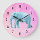 Search for light pink clocks Watercolor