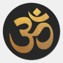 Search for om symbol stickers Gold