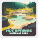 Search for hot spring stickers National park