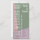 Search for with 4x9 wedding invitations Green