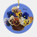 Search for pansy christmas tree decorations Flower