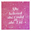 Search for she believed she could art Modern