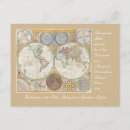 Search for historical world map postcards Cartography