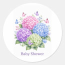 Search for pink hydrangea stickers Baby shower