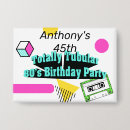 Search for 80s party badges Neon