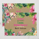 Search for luau engagement party invitations Hibiscus